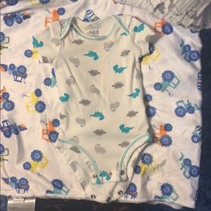 Newborn Dino onesie